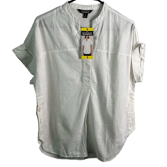 Nicole Miller Tops - Nicole Miller women’s small v neck blouse